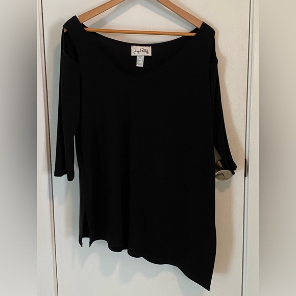 ✨Joseph Ribkoff Asymmetric Top/Tunic (16) - Picture 3 of 7
